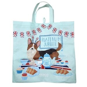 British Queen's‎ Platinum Jubilee 2022 Tesco Reusable Shopping Bag England UK